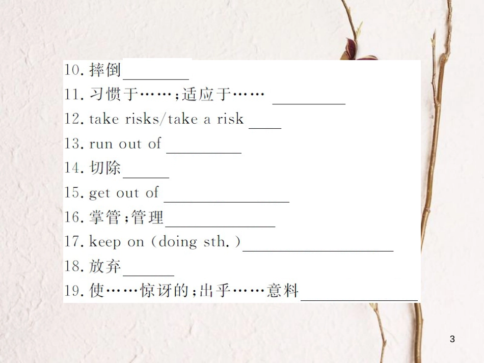 （山西专版）八年级英语下册 复习归纳课件 （新版）人教新目标版_第3页