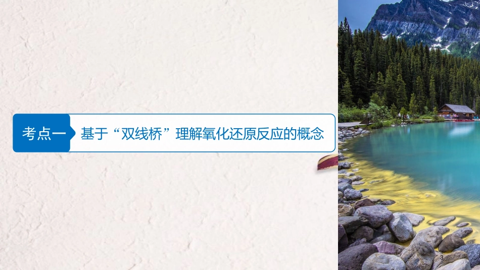 （浙江选考）版高考化学二轮复习 第一编 基本概念与理论 专题四 氧化还原反应课件_第3页