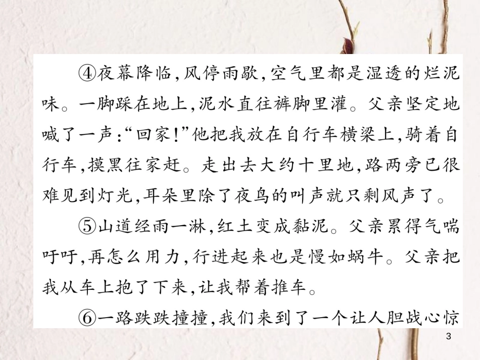 七年级语文下册 双休作业（七）课件 新人教版_第3页
