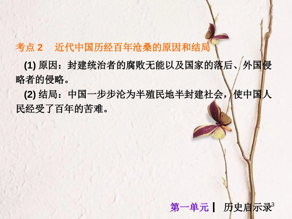 九年级政治全册 第一单元《历史启示录》复习课件 教科版_第3页