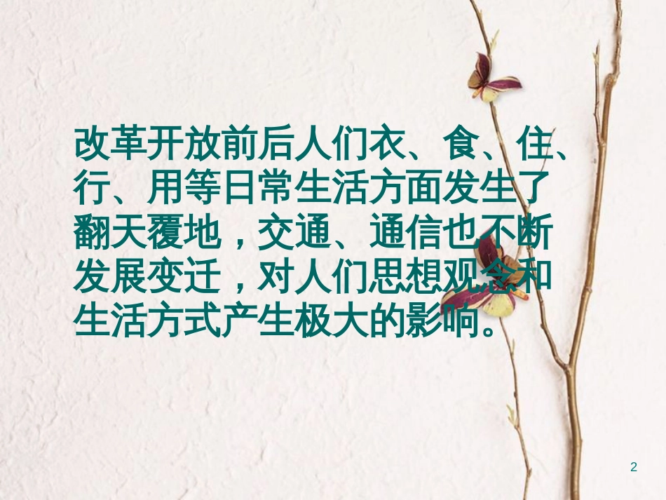 八年级历史下册 第19课 社会生活的变迁课件 新人教版 (2)_第2页