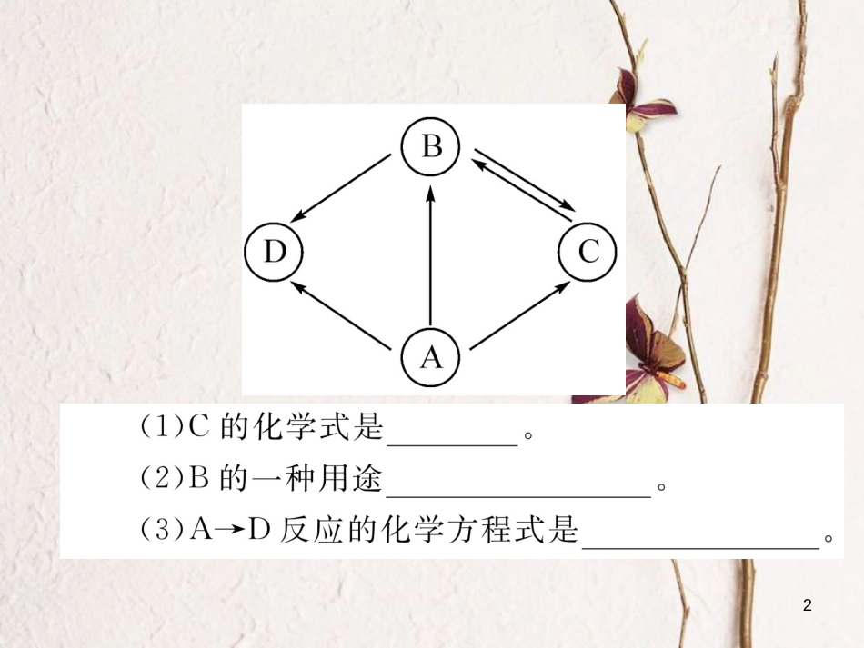 （青海专版）中考化学复习 第1编 教材知识梳理篇 第6单元 碳和碳的氧化物中考重难点突破（精讲）课件_第2页