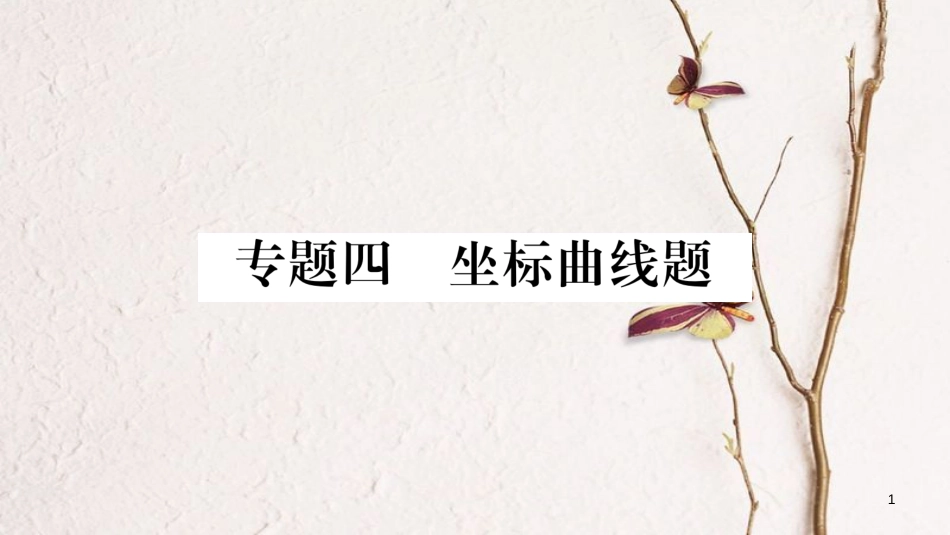 湖南省2018中考化学复习 第2部分 题型专题突破 专题4 左边曲线题课件_第1页