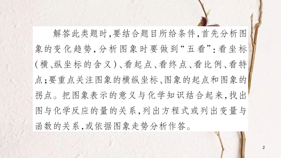 湖南省2018中考化学复习 第2部分 题型专题突破 专题4 左边曲线题课件_第2页