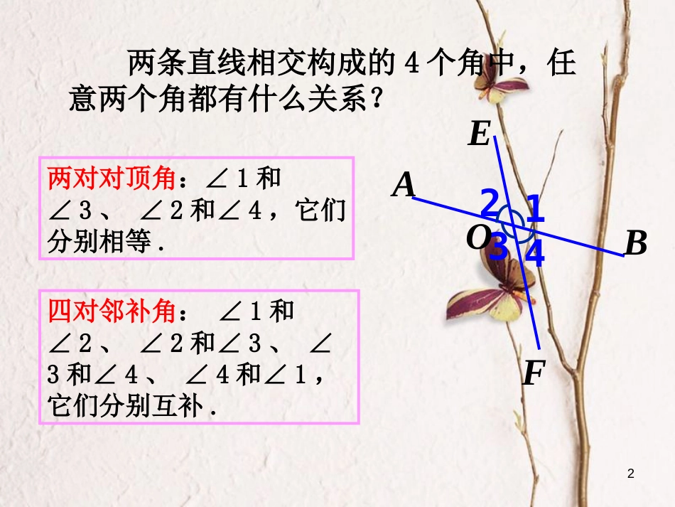 江苏省如皋市白蒲镇七年级数学下册5.1相交线5.1.3同位角、内错角、同旁内角课件（新版）新人教版_第2页