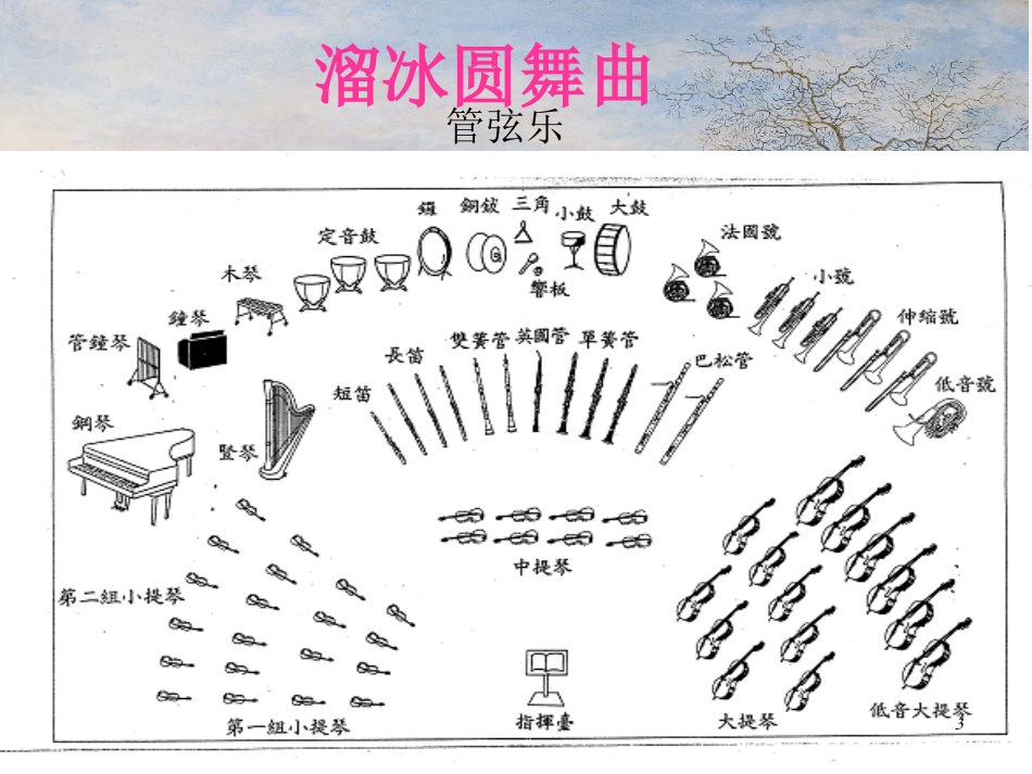 二年级音乐上册 第三单元 溜冰圆舞曲课件2 苏少版_第3页