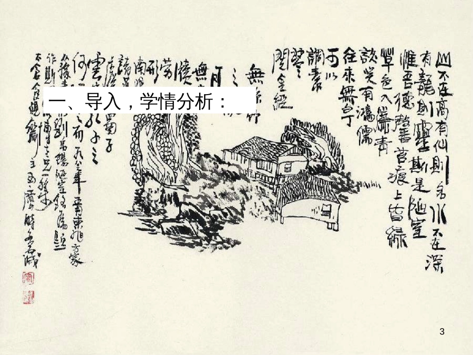 七年级语文下册 第四单元 16陋室铭课件 新人教版_第3页