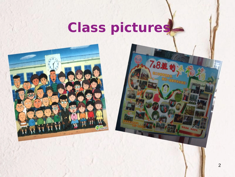 八年级英语上册 Unit 1 Me and My Class Lesson 2 Many Faces, One Picture课件 （新版）冀教版_第2页