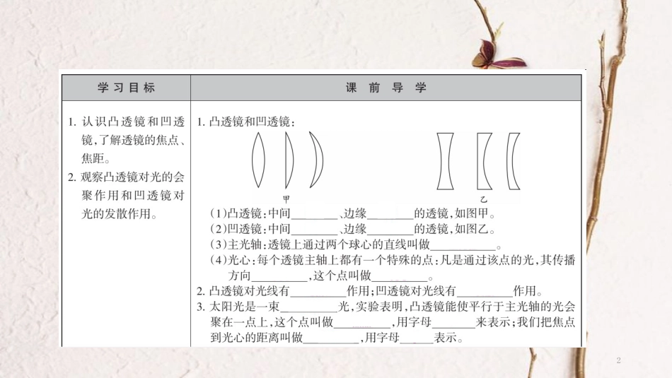 广西省钦州市钦北区八年级物理上册 5.1 透镜课件 （新版）新人教版_第2页