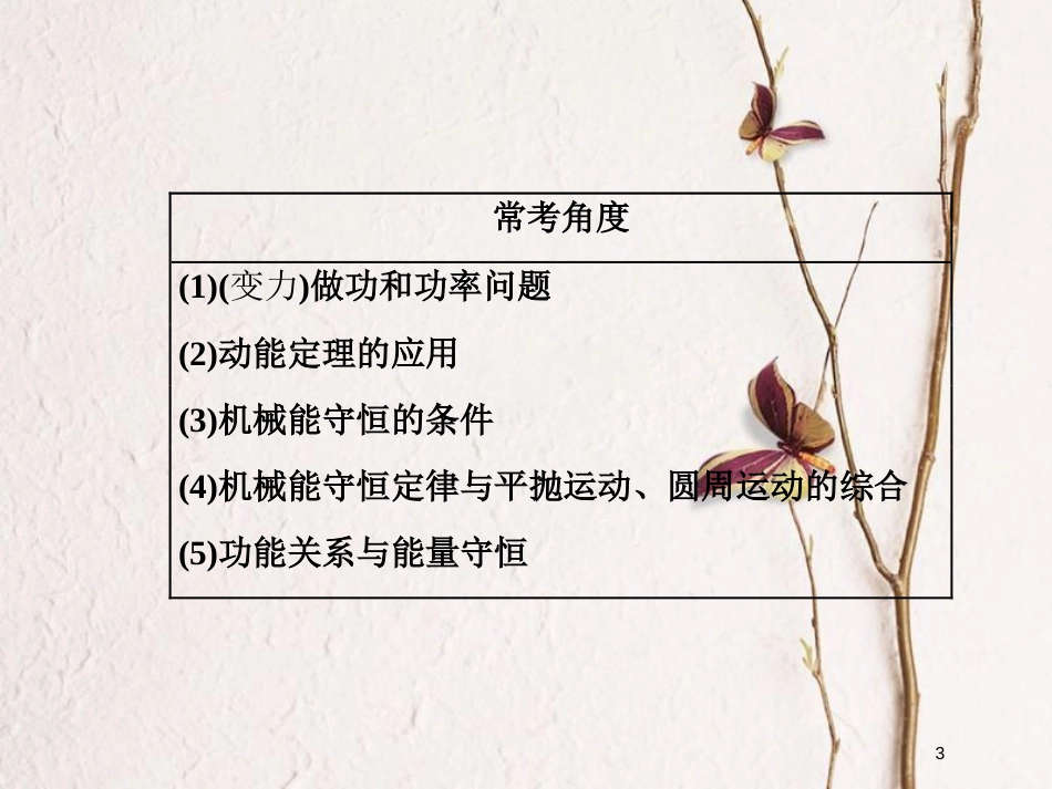 2019届高考物理一轮复习 第五章 机械能 第1节 功和功率课件_第3页