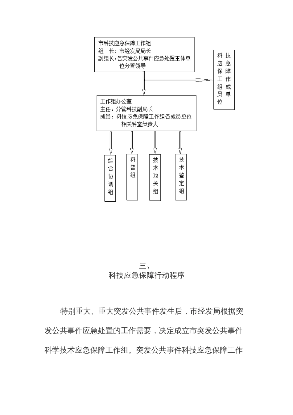 突发公共事件科学技术应急保障行动方案操作手册_第2页