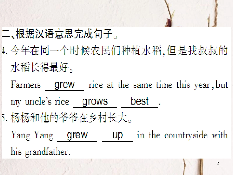 （通用版）八年级英语上册 Unit 6 I’m going to study computer science Self Check习题课件 （新版）人教新目标版_第2页