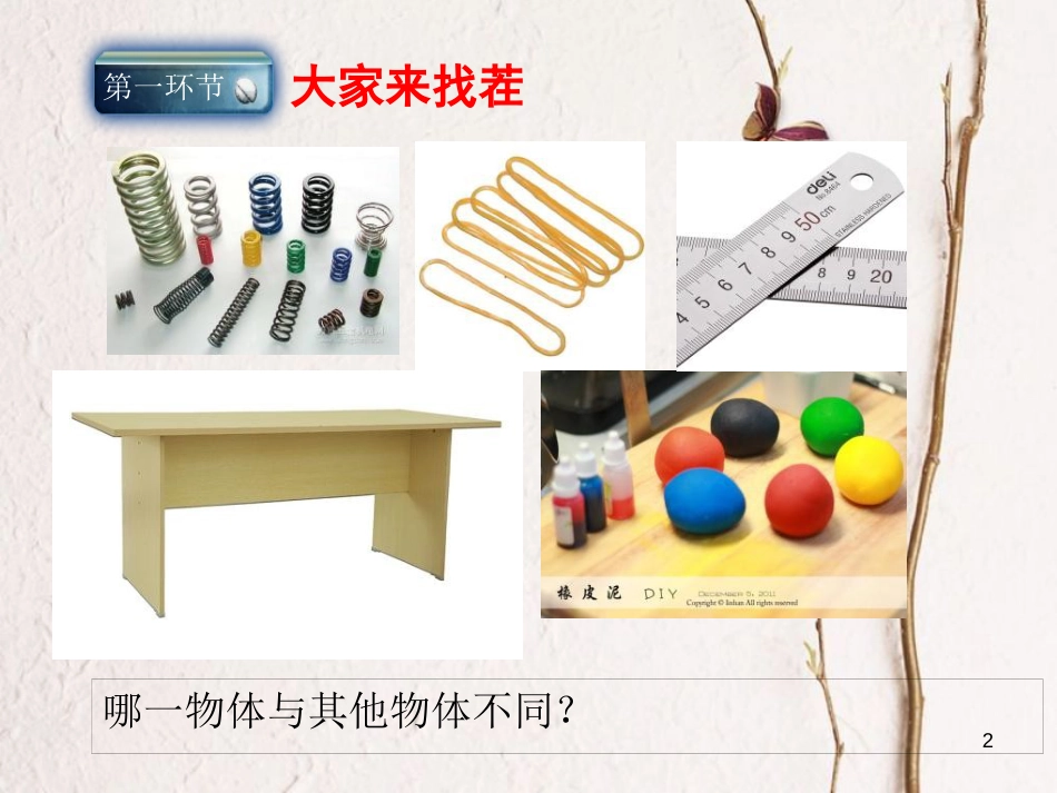 安徽省涡阳县高中物理 第三章 相互作用 3.2 弹力课件 新人教版必修1_第2页