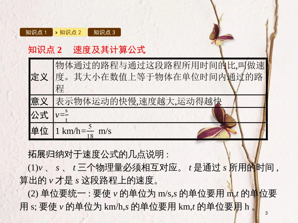 八年级物理下册 7.2怎样比较运动的快慢课件 （新版）粤教沪版_第3页