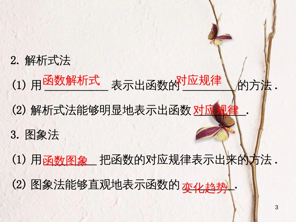 八年级数学下册 第19章 一次函数 19.1 函数 19.1.2 函数的图象课件2 （新版）新人教版_第3页