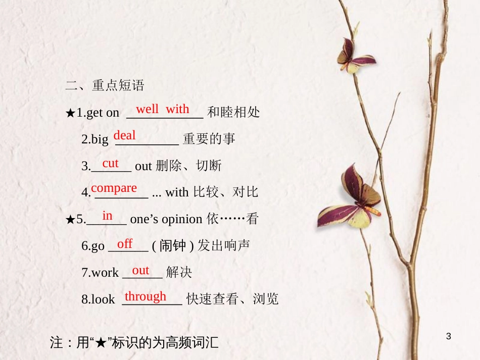 年中考英语 第二部分 教材研析篇 第九讲课件 人教新目标版_第3页