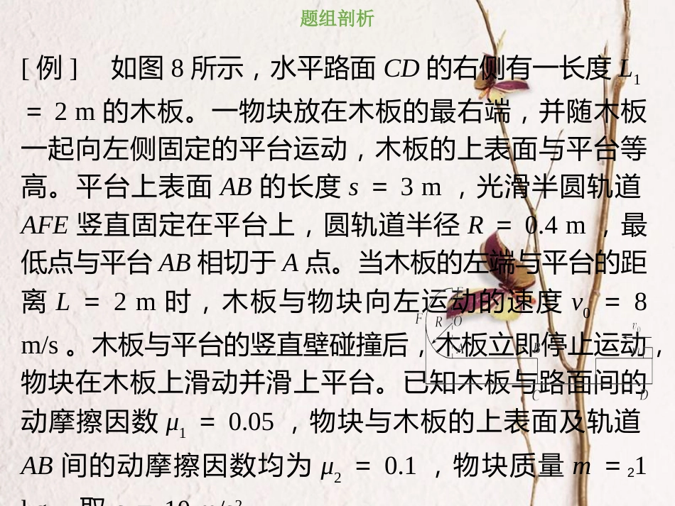 2019版高考物理总复习 第五章 机械能 5-2-4 素养培养 动能定理的综合应用课件_第2页