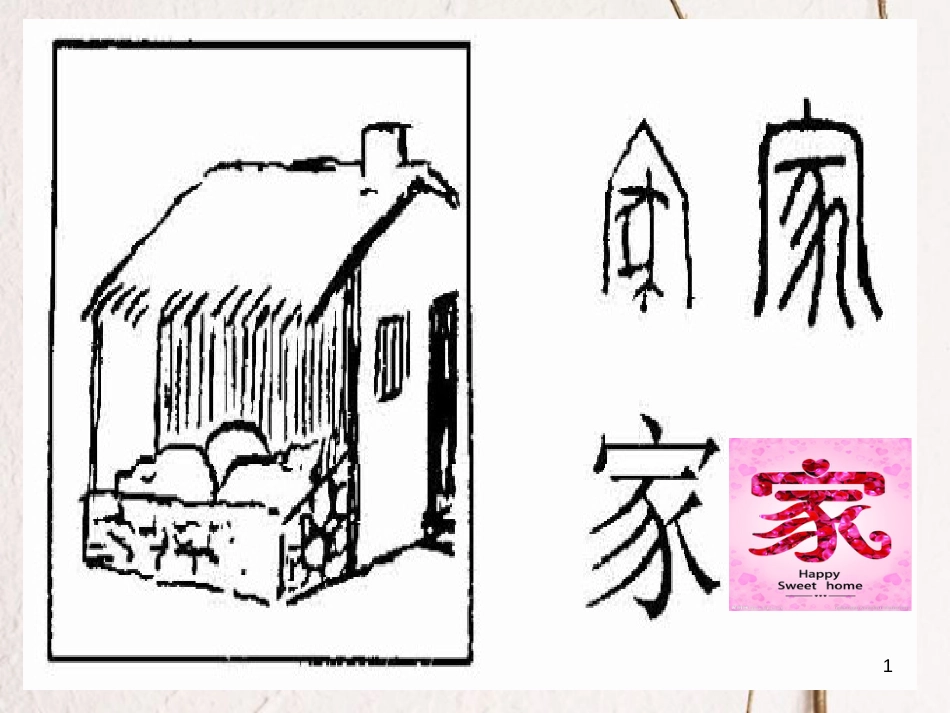 七年级道德与法治上册 第三单元 师长情谊 第七课 亲情之爱 第一框 家的意味课件 新人教版_第1页