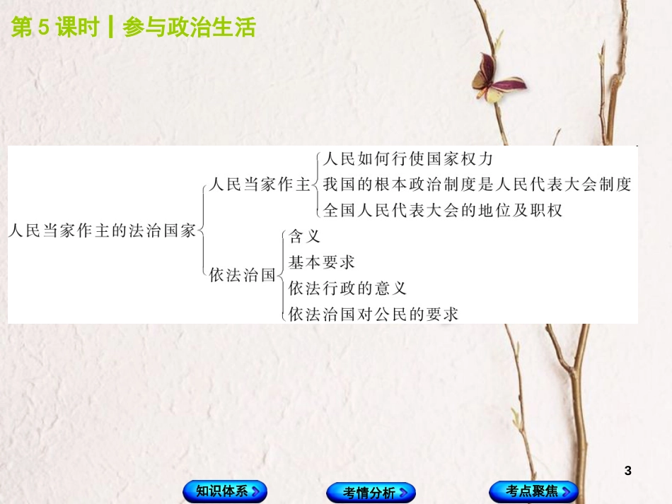 （包头专版）中考政治复习方案 第一部分 九年级全一册 第5课时 参与政治生活教材梳理课件_第3页