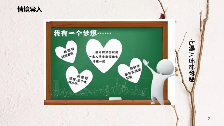 七年级道德与法治上册 第一单元 成长的节拍 第一课 中学时代 第2框《少年有梦》课件 新人教版_第2页