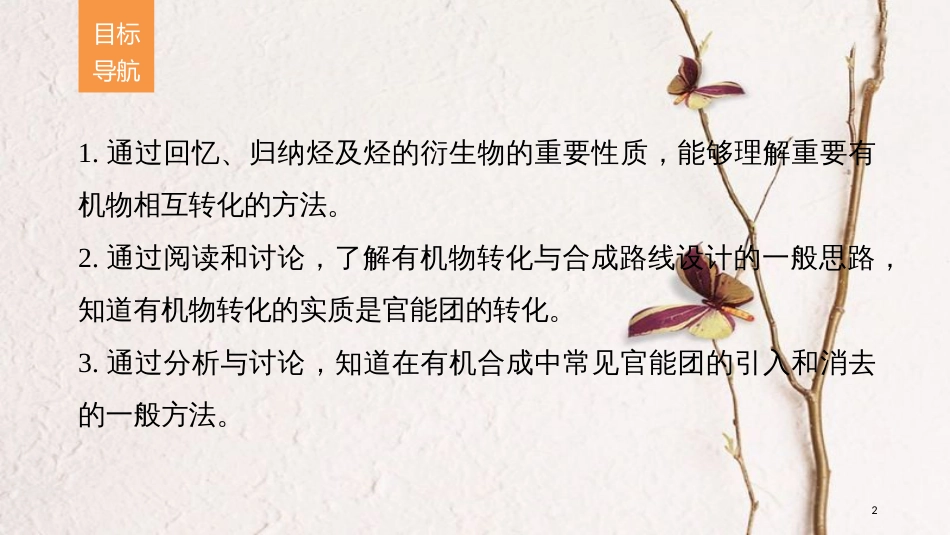 高中化学 专题4 烃的衍生物 第三单元 醛羧酸 第3课时 重要有机物之间的相互转化课件 苏教版选修5_第2页