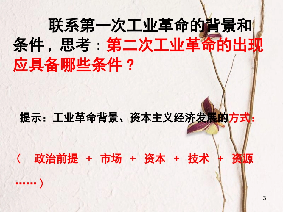 （陕西专版）中考历史复习 第二次工业革命课件_第3页