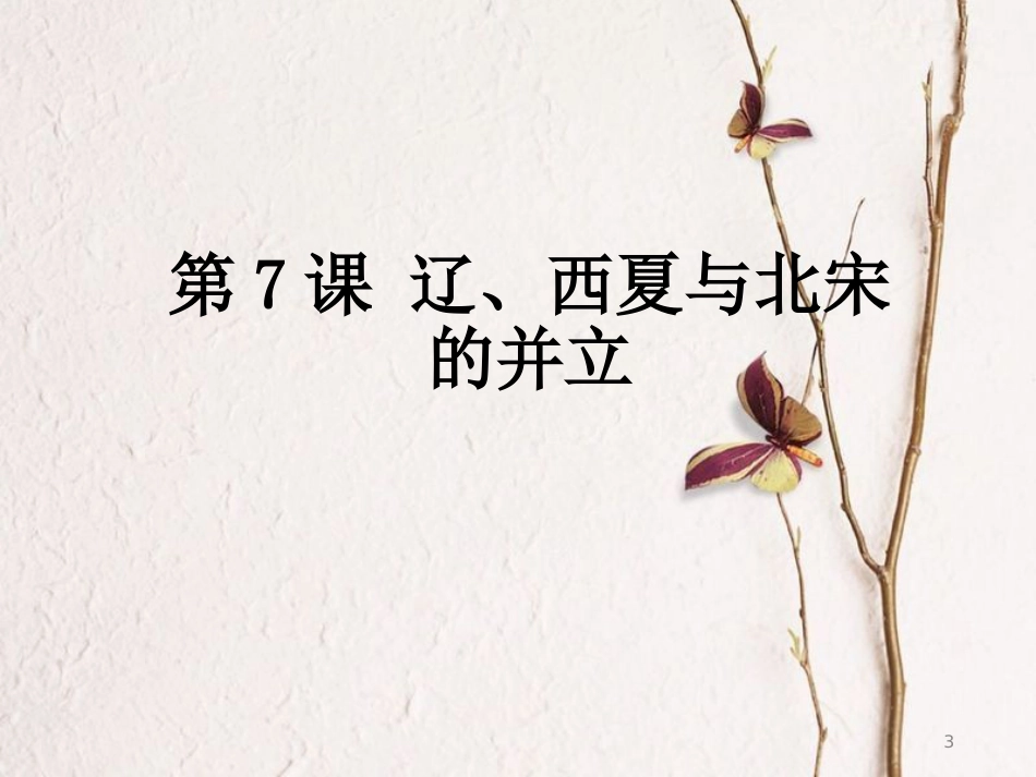 七年级历史下册 第2单元 辽宋夏金元时期：民族关系发展和社会变化 第7课 辽、西夏与北宋的并立课件2 新人教版_第3页