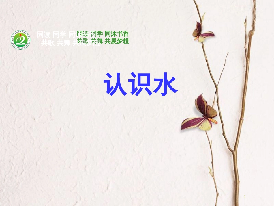 三年级科学上册 4.1 认识水课件4 湘教版_第1页