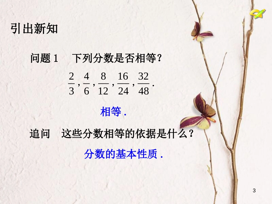学年八年级数学上册 15.1 分式（2）课件 （新版）新人教版_第3页