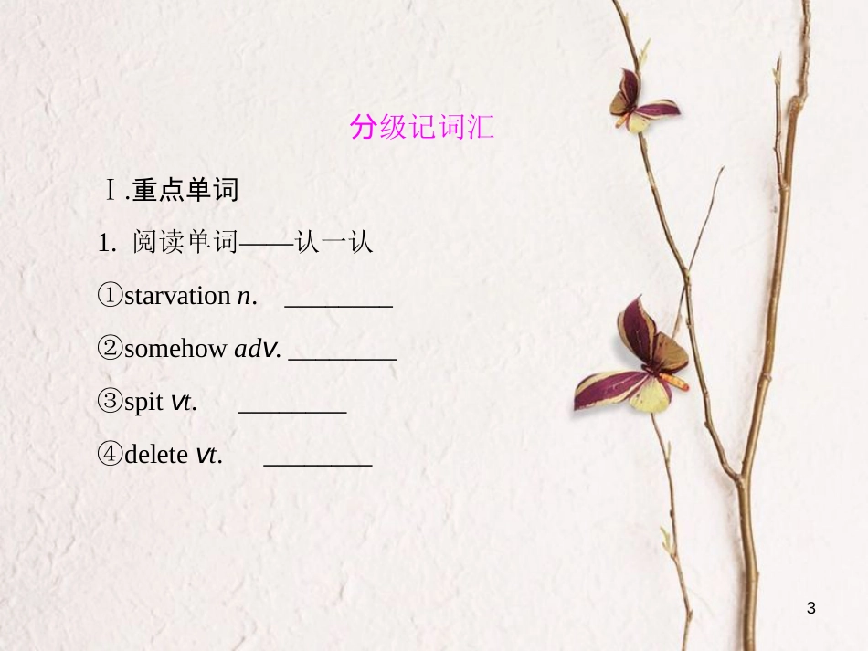 （新课标）高三英语一轮复习 Unit 5 Meeting your ancestors课件 新人教版选修8_第3页