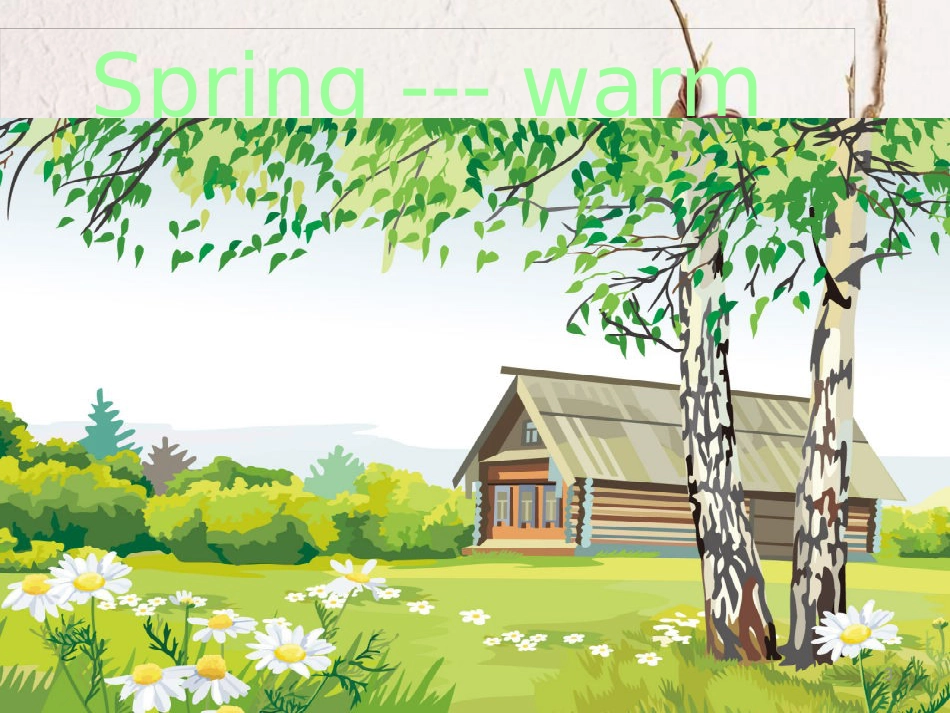 五年级英语下册 unit 2 spring is coming part b课件 陕旅版_第3页