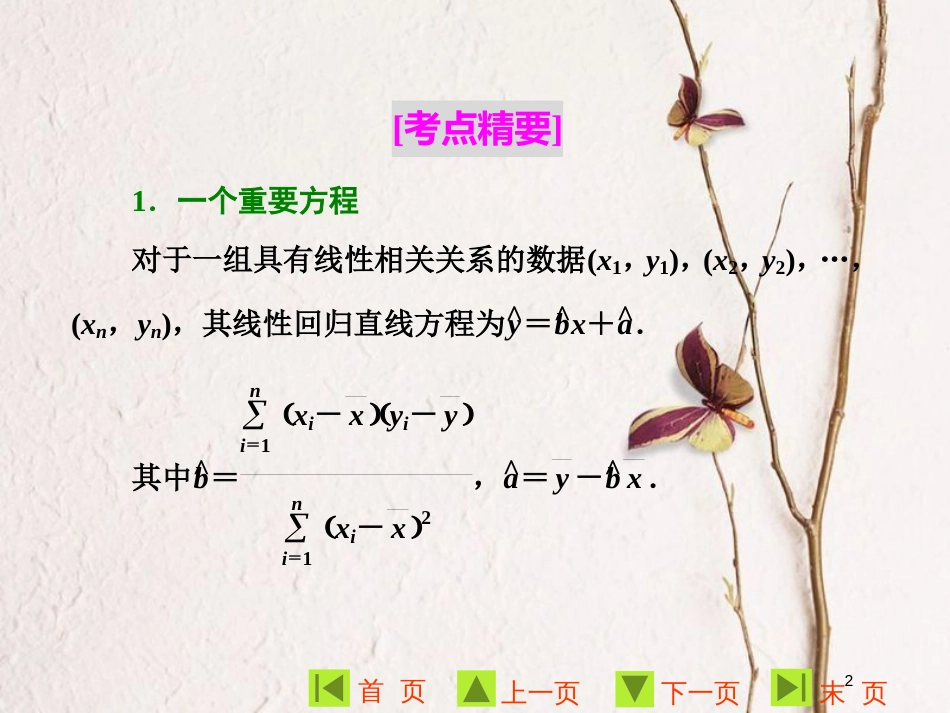 高中数学 复习课（一）统计案例课件 新人教A版选修1-2_第2页
