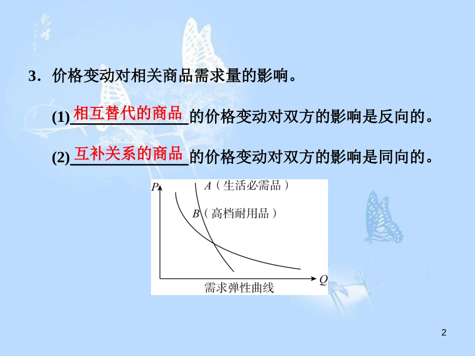 高中政治 第二课 多变的价格 第二框 价格变动的影响课件 新人教版必修1_第2页