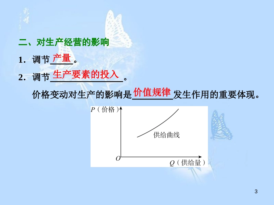 高中政治 第二课 多变的价格 第二框 价格变动的影响课件 新人教版必修1_第3页