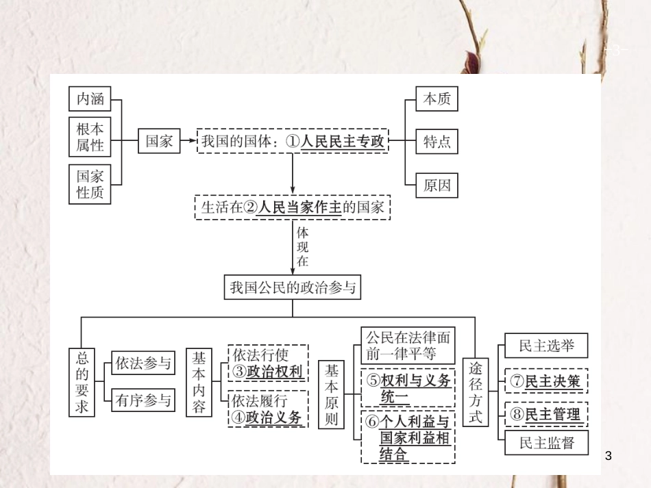 2019高三政治一轮复习 第一单元 公民的政治生活 1 生活在人民当家作主 的国家课件 新人教版必修2_第3页