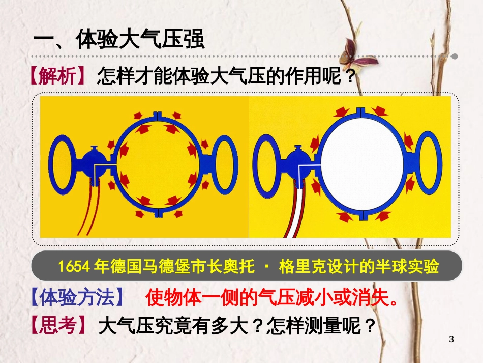 八年级物理下册 10.3 大气压强课件 （新版）苏科版_第3页