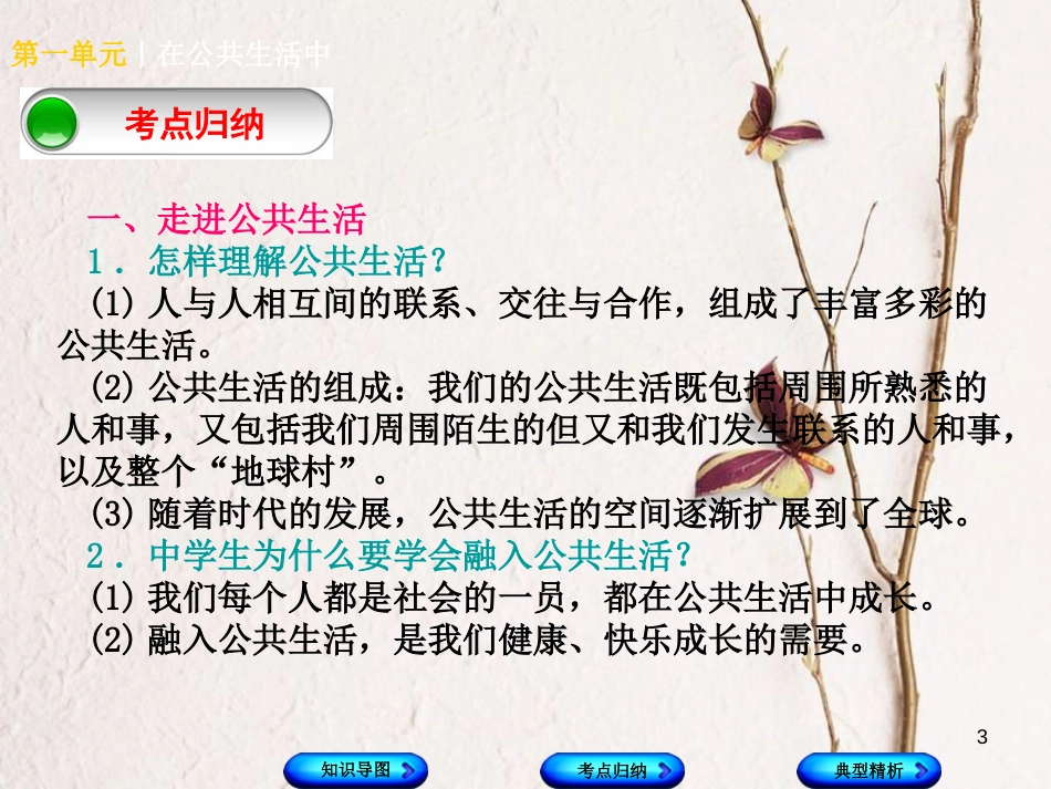 （广西北部湾专版）中考政治 七下 第一单元 在公共生活中知识梳理课件_第3页