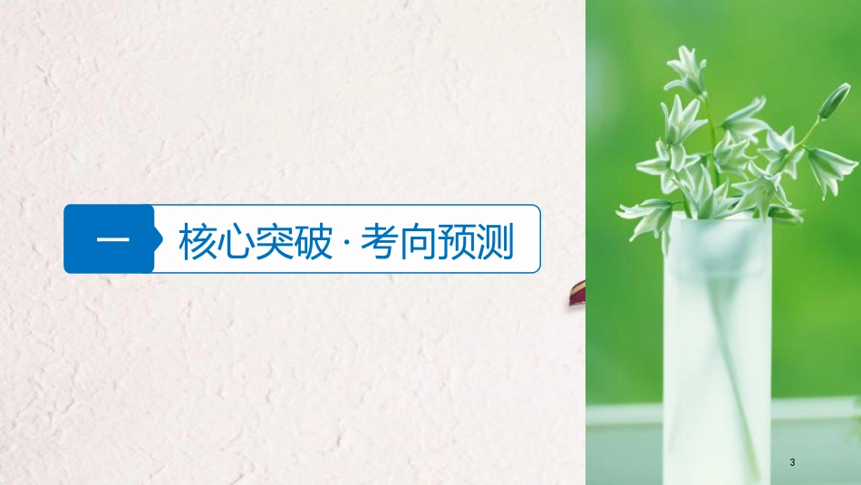 高考地理二轮专题复习 专题十三 环境、资源与区域可持续发展课件 新人教版_第3页