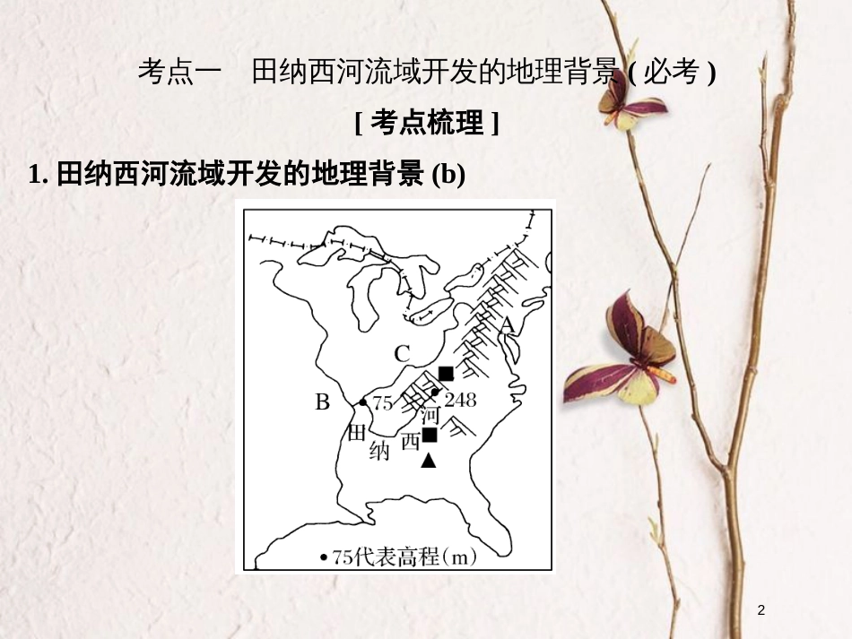 （浙江专版）2019版高考地理一轮复习 第二章 区域可持续发展 第三讲 流域综合治理与开发创新课件 必修3_第2页