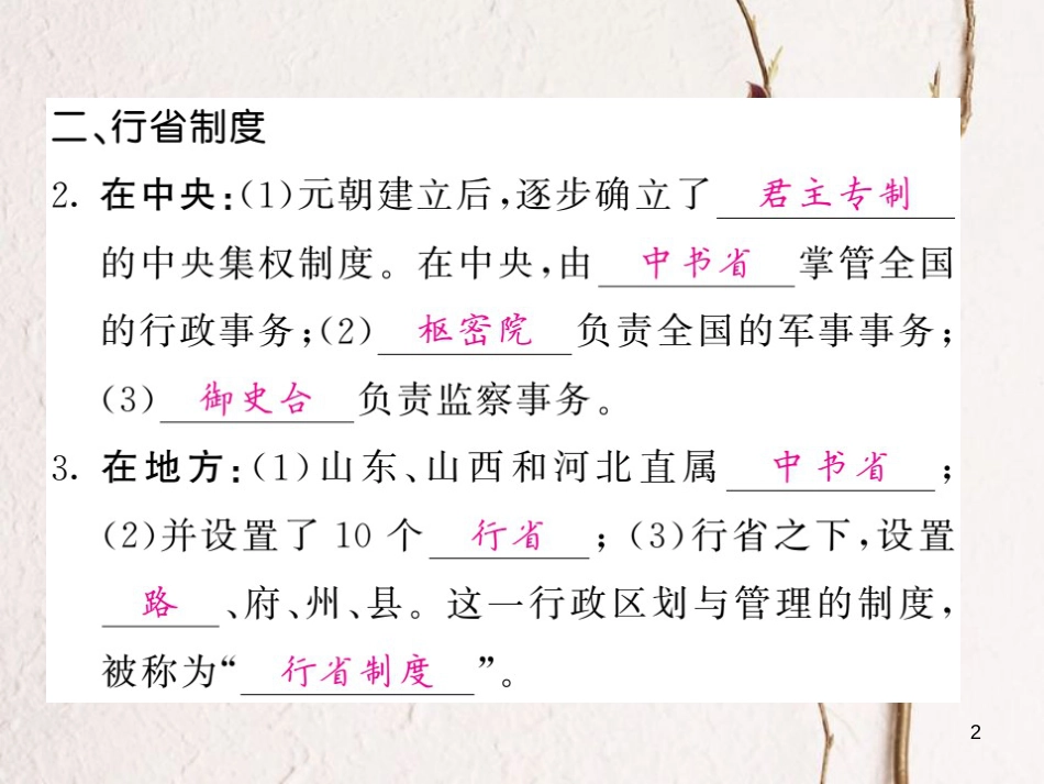 七年级历史下册 第二单元 辽宋夏金元时期：民族关系发展和社会变化 第11课 元朝的统治课件 新人教版[共22页]_第2页