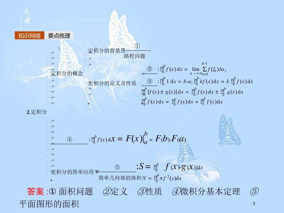 高中数学 模块复习课3 导数的应用及定积分的简单应用课件 北师大版选修2-2_第3页