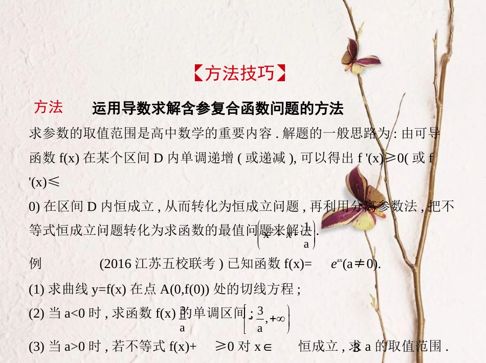 （江苏专版）2019版高考数学一轮复习 第十八章 简单的复合函数的导数课件_第3页