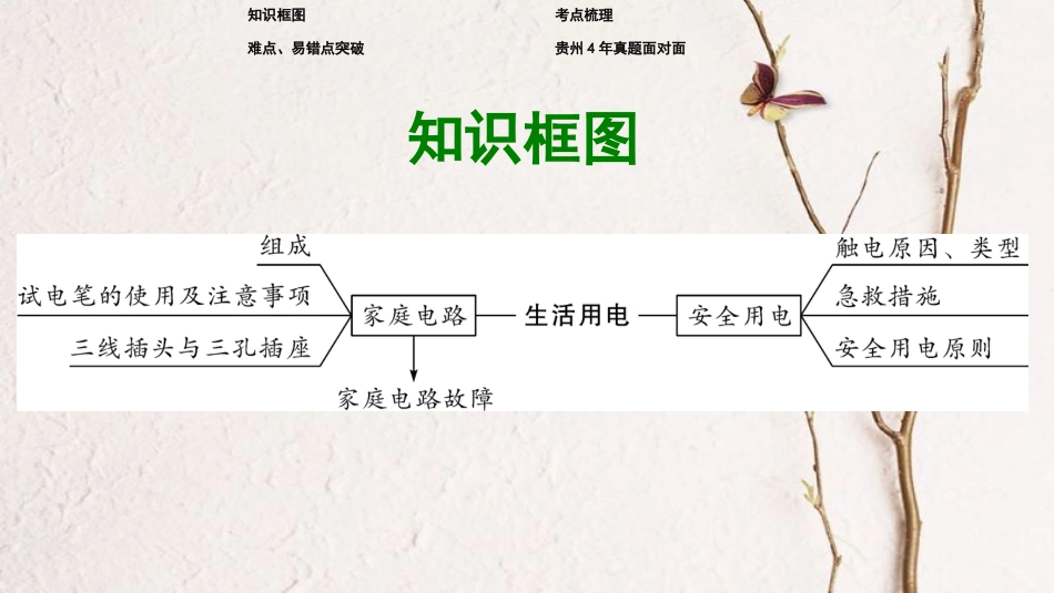 贵州省中考物理 第一部分 夯实基础过教材 第十六章 生活用电复习课件_第2页