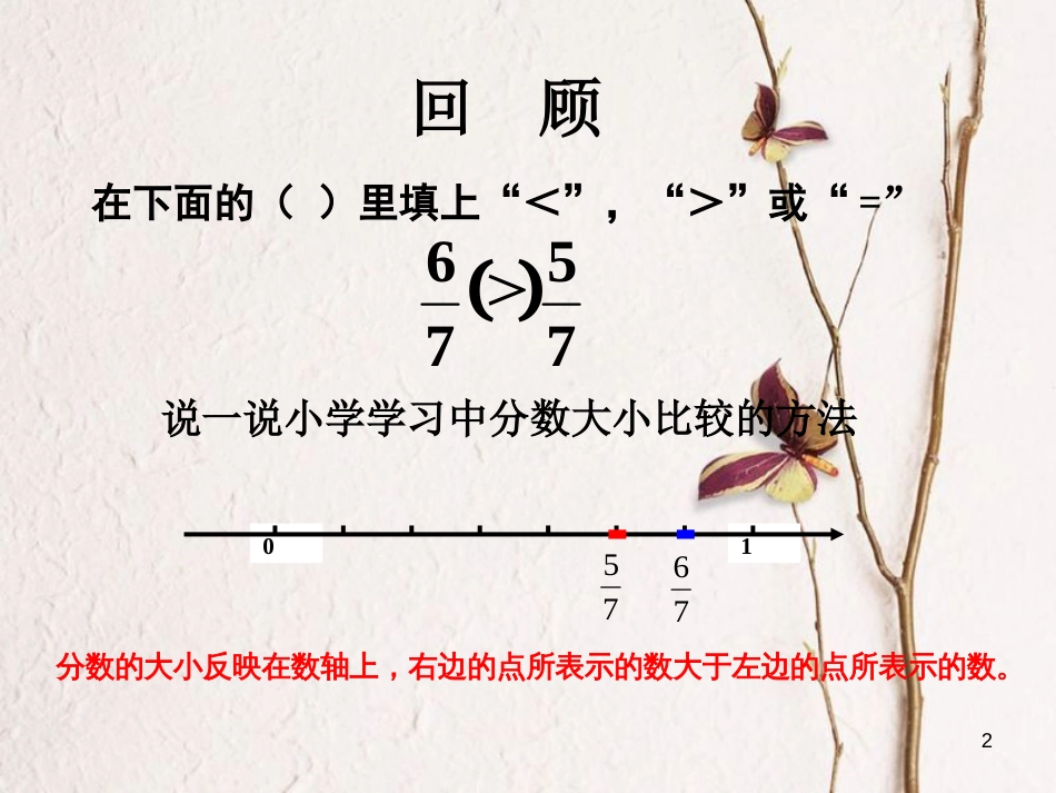 六年级数学上册 第2章 分数 2.3 分数的大小比较课件 鲁教版五四制_第2页