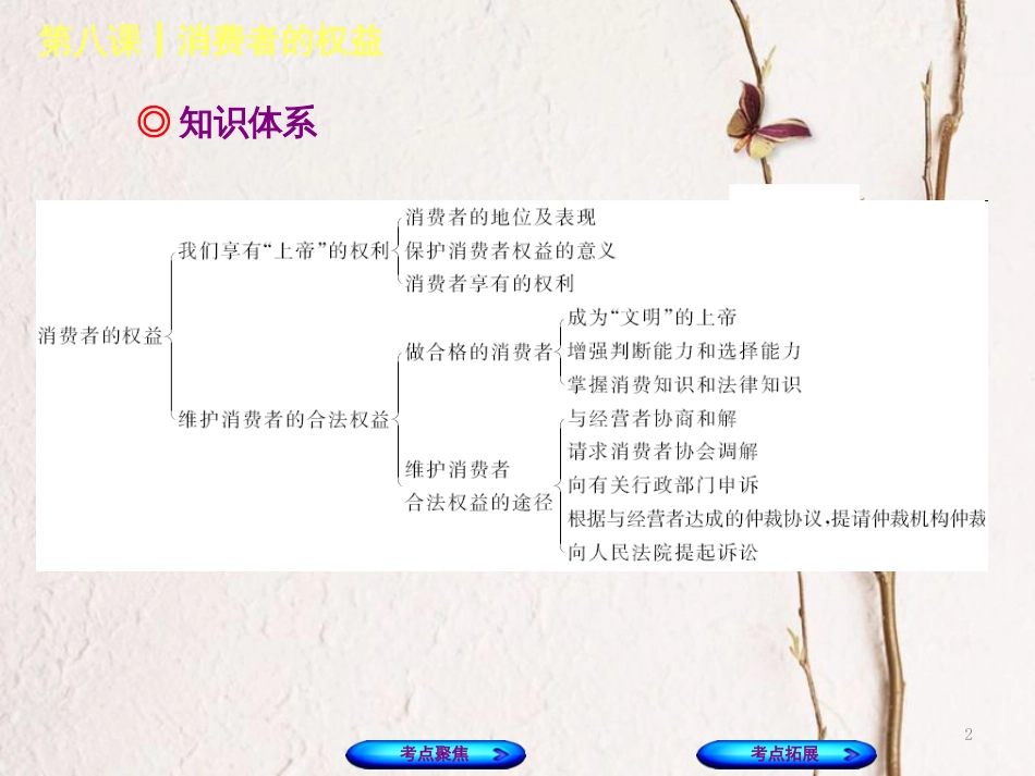 （呼和浩特专版）中考政治复习方案 第二部分 八下 第八课 消费者的权益课件_第2页