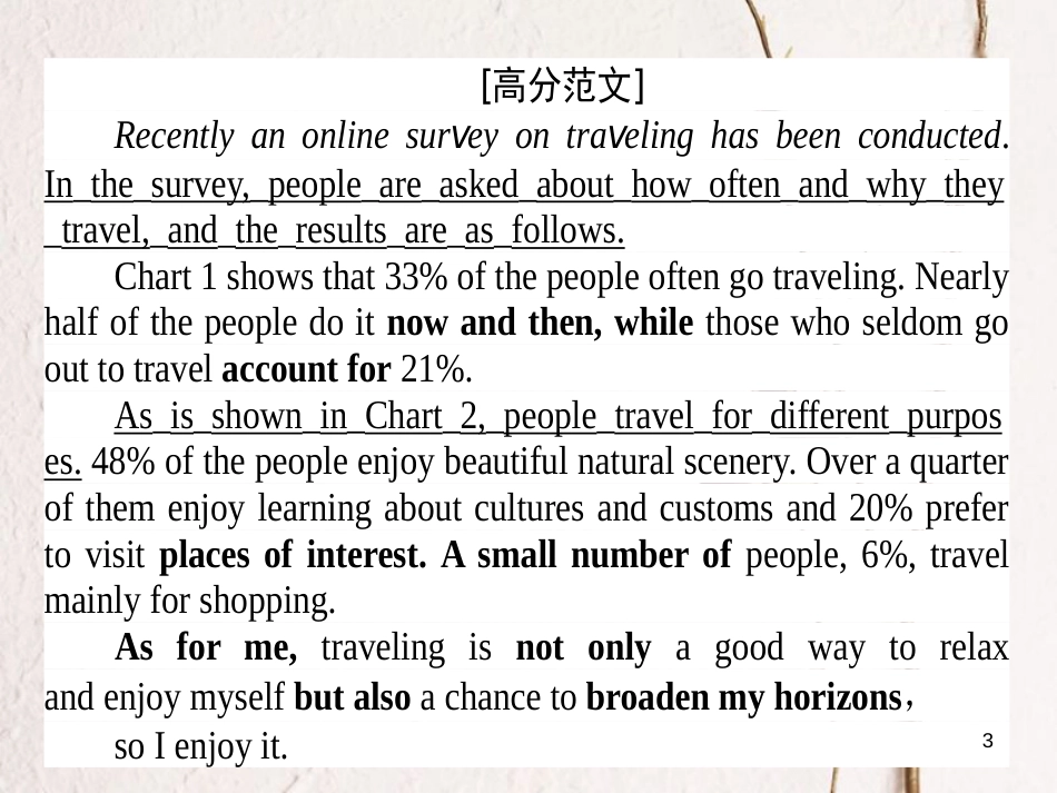 高考英语二轮复习 Module 3 Literature课件 外研版选修7_第3页