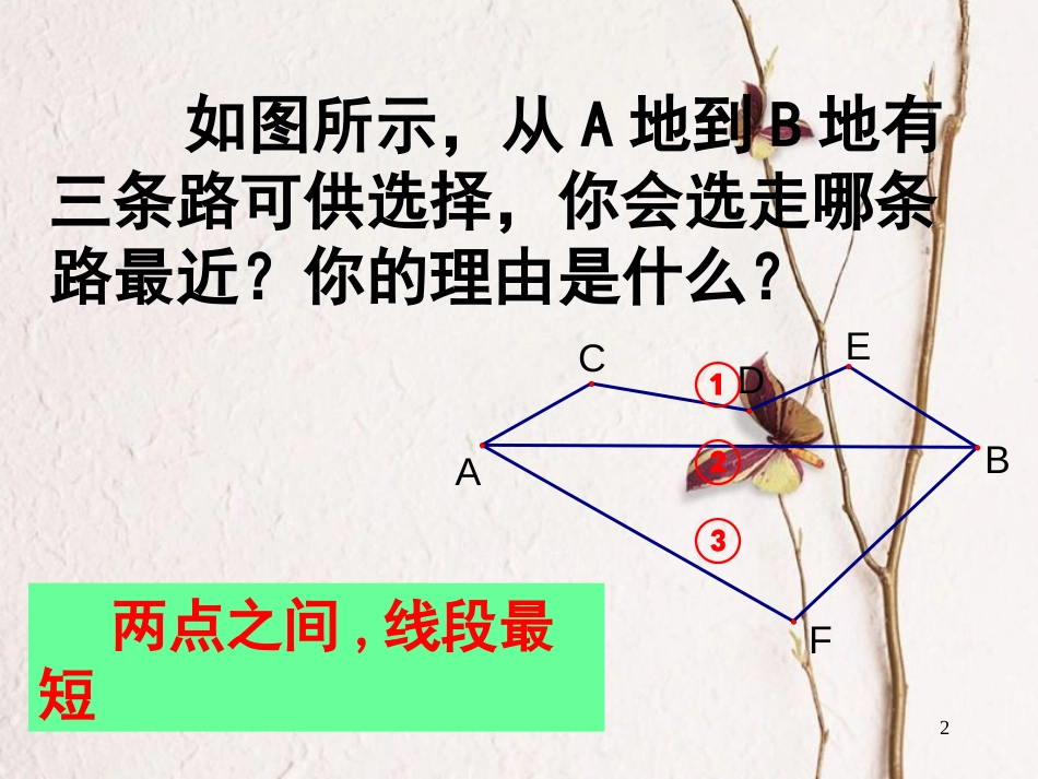 陕西省安康市石泉县池河镇八年级数学上册 13.4 课题学习 最短路径问题课件 （新版）新人教版_第2页