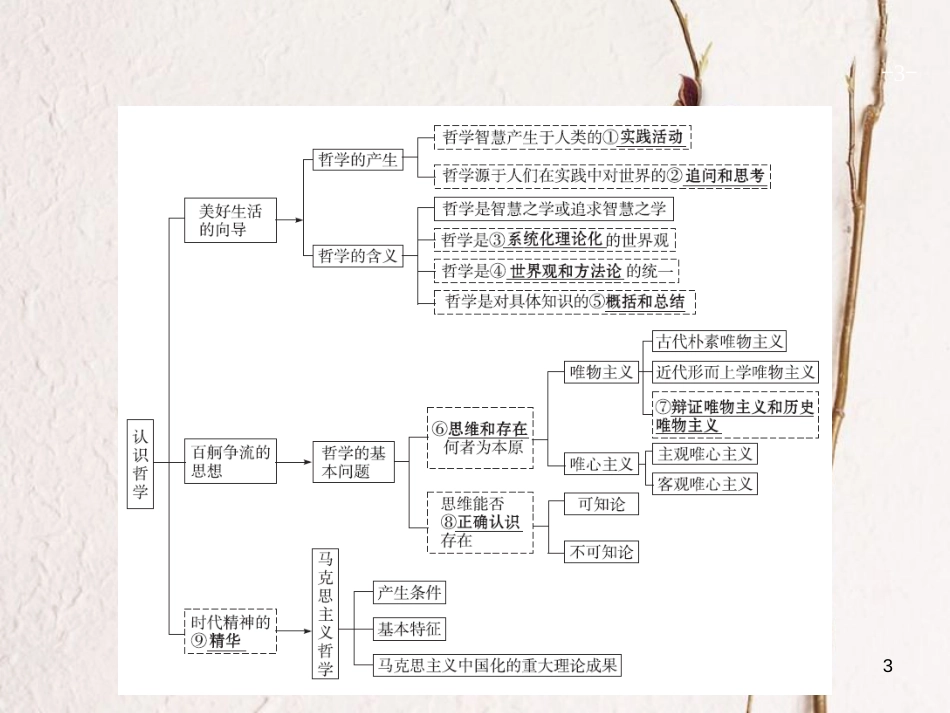 2019高三政治一轮复习 第一单元 生活智慧与时代精神 1 美好生活的向导课件 新人教版必修4_第3页