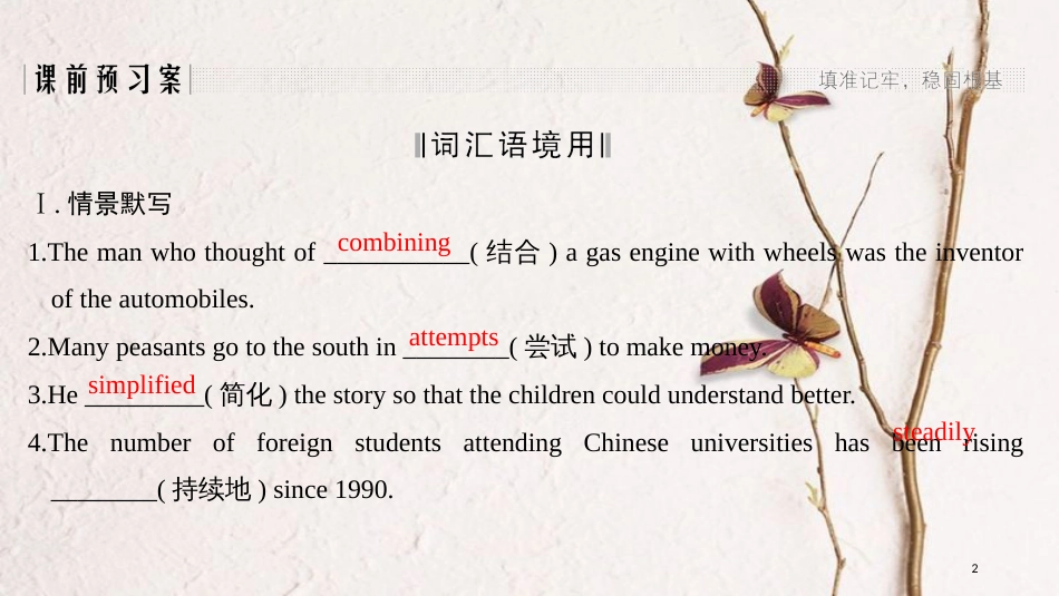 2019版高考英语一轮复习 第一部分 Module 1 British and American English课件 外研版必修5(1)_第2页