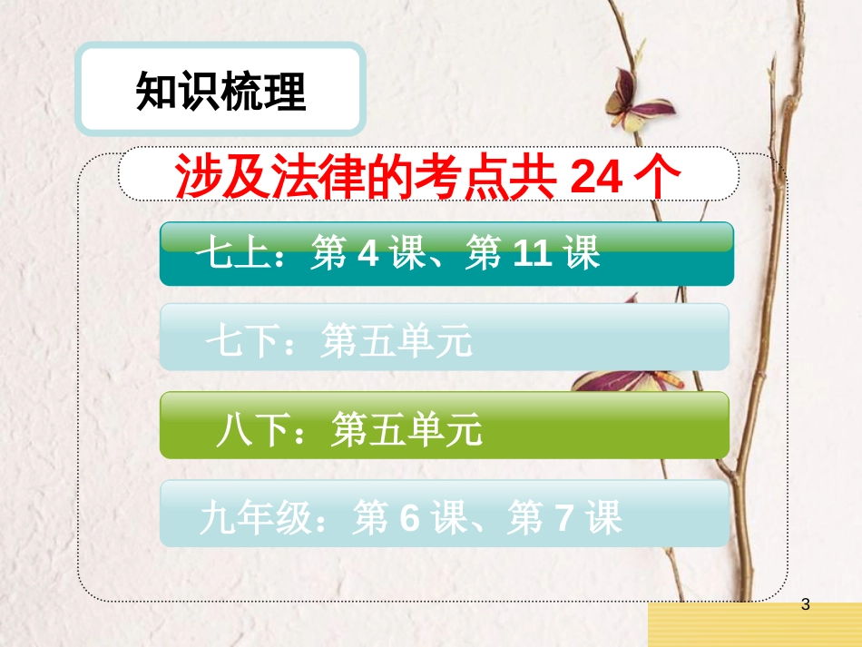 江苏省扬州市中考政治 法律考点专题复习课件_第3页